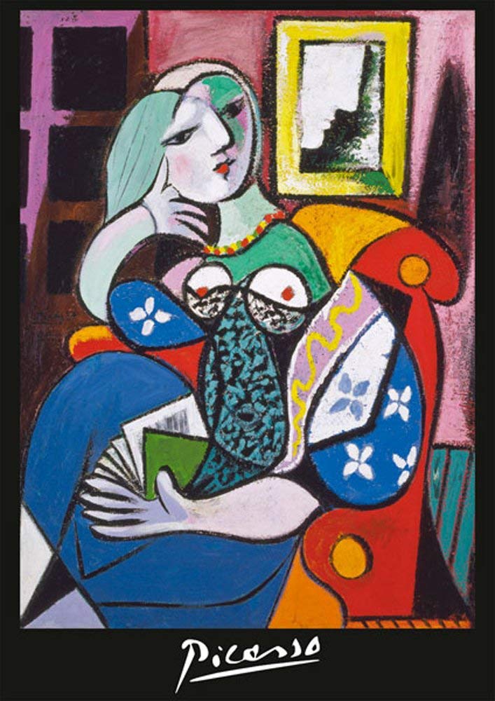 Piatnik of America, Inc. 1,000-Piece Picasso Lady With Book Puzzle - Image 2